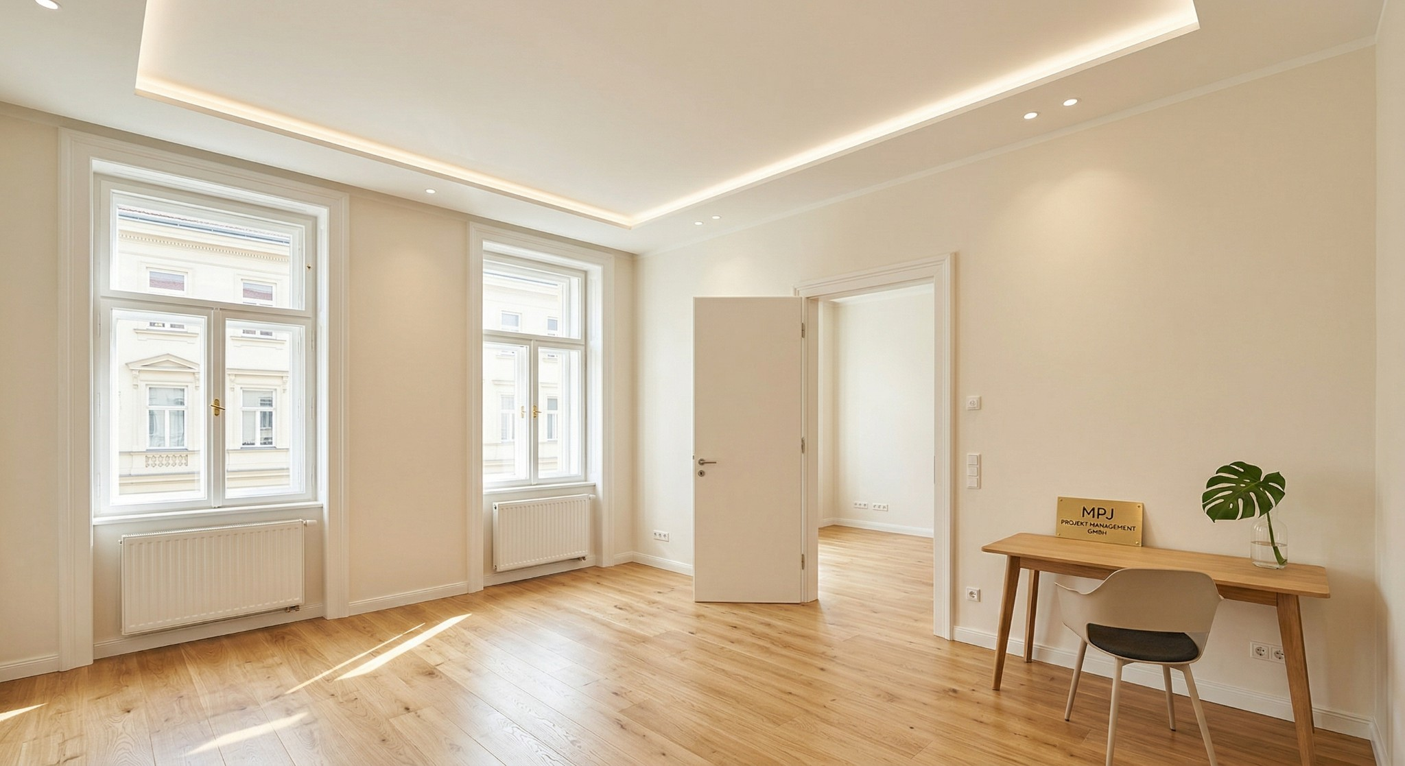 Hochwertig saniertes Interieur